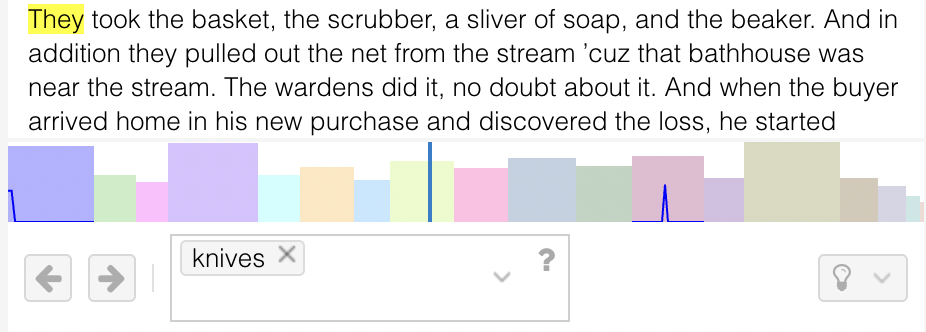 Screenshot of the Prospect Reader component.